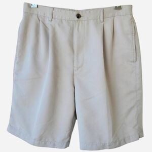 Vintage Sun River Pleated Shorts